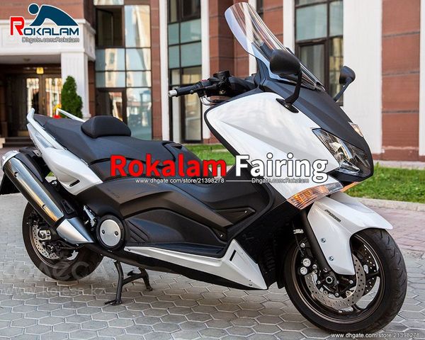 

white fairings hull for yamaha tmax 530 2012 2013 2014 t-max 530 tmax530 12-14 body covers (injection molding)