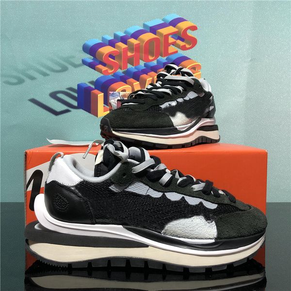 

vaporwaffle designers running shoes mens undercover x daybreak summit black and white nylon wolf grey men breathable platform sports trainer