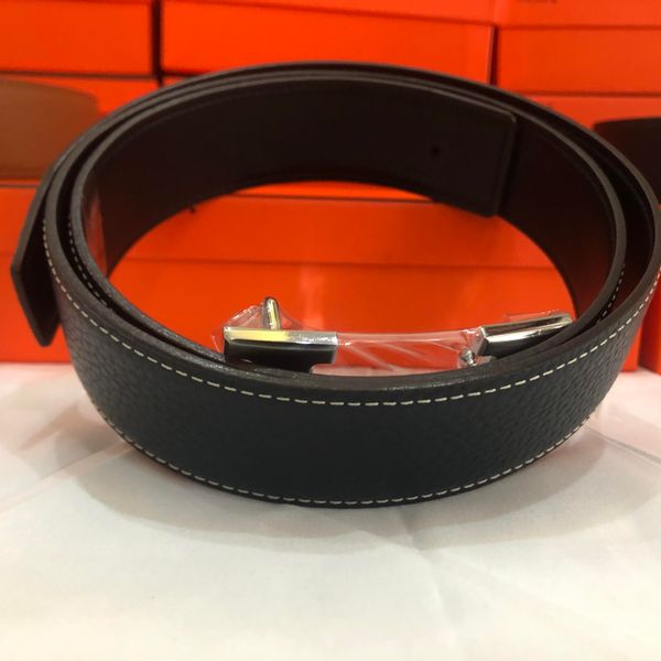 

2021 luxury designer belts men women of mens and with fashion big buckle real leather high quality, Black;brown