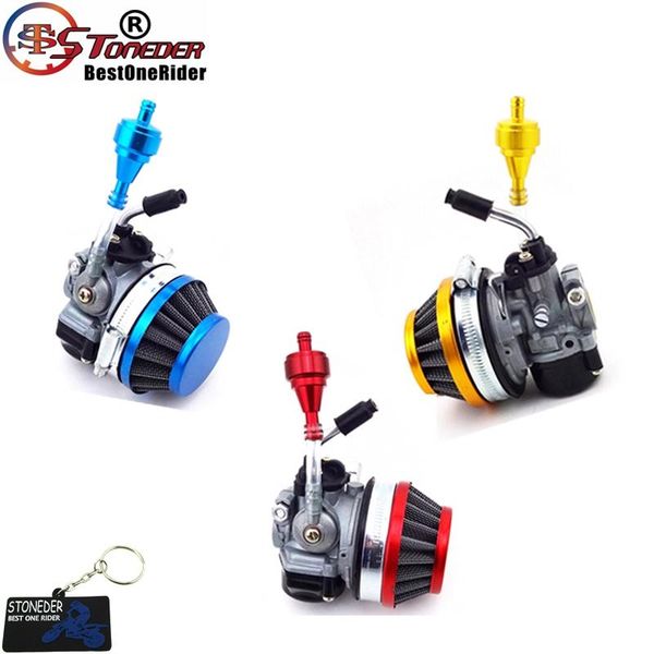 

racing carburetor air fuel filter for 2 stroke 49cc 50cc 60cc 66cc 80cc engine gas motorized bicycle push bike motorcycle system