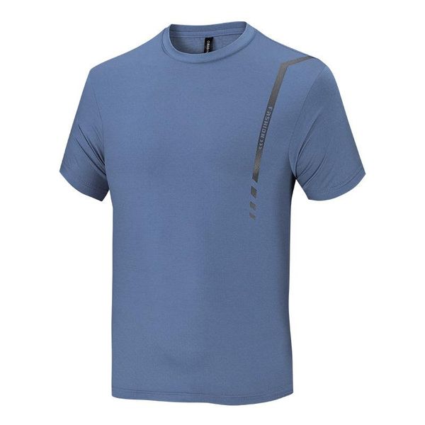 

men's t-shirts summer t shirt men sports gym t-shirt casual short sleeve quick drying breathable running fitness clothes streetwear tsh, White;black