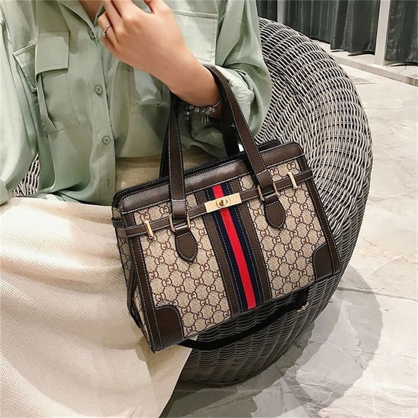 

sale 90% off charm element capacity portable women's bag version simple and versatile printed platinum commuter double shoulder messeng