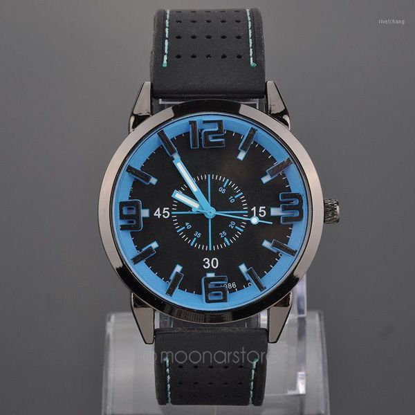 

wristwatches quartz business men sports watches military wrist casual leather watch dress clock, Slivery;brown