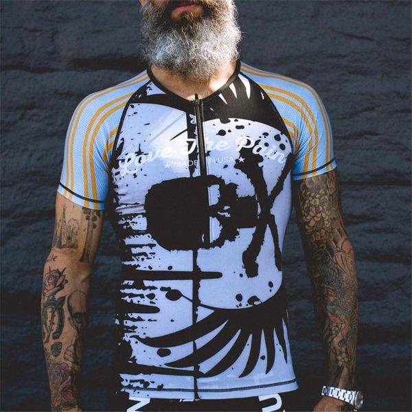 

love the pain summer short sleeve shirts mens cycling jersey bike mtb breathable clothing quick dry ciclismo maillot racing jackets, Black;red