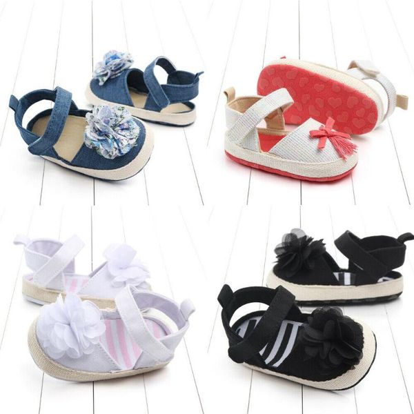 

first walkers emmababy infant baby girl shoes floral anti-slip soft sole hook kids toddler 3-11m 4 color
