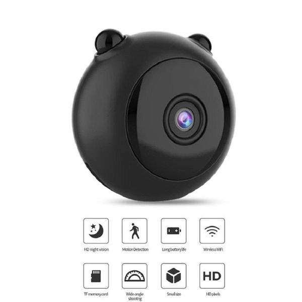 

mini wifi remote ip camera hd 1080p wireless indoor nightvision two way audio motion detection baby pet monitor a12 cameras