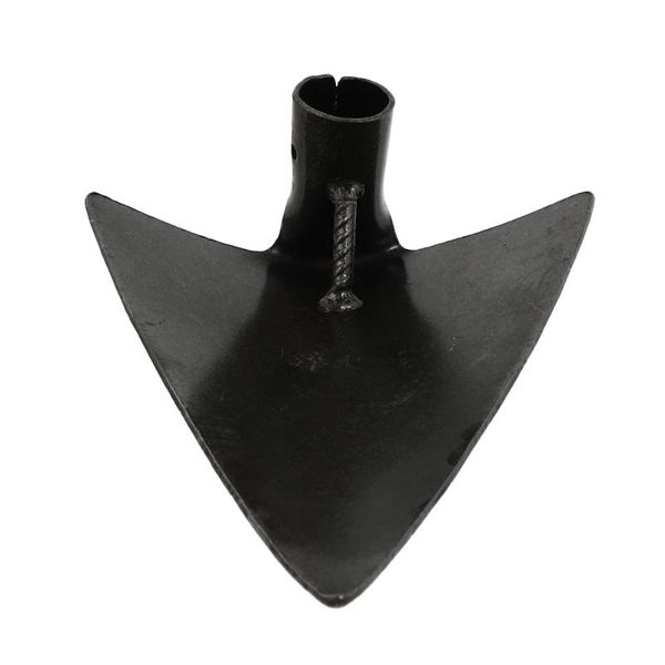 

table cloth 1pc professional gardening tools multi-purpose digging triangle hoe head (black)