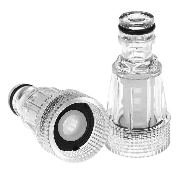 

watering equipments 2pcs female quick connector with filter faucet adapter washing machine joint garden irrigation fittings 25mm