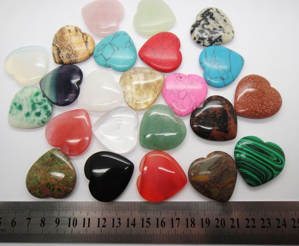 

heart shape pink natural stone bead quartz crystal loose beads diy jewelry for lover gift tiger eye stones christmas gifts making wholesale