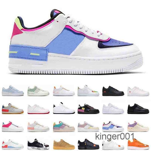 

2021 sapphire one 1 mca university blue white black casual shoes forces shadow women mens sports trainers platform sneakers gt9f
