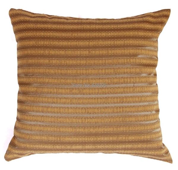 

silver brown gold yellow linen blending cotton cushion cover pillow case throw sofa home decor ( custom made ) cushion/decorative