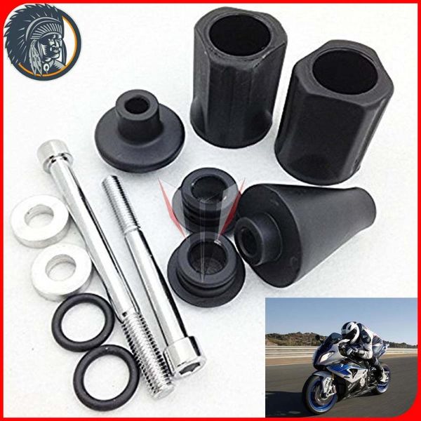 

parts motorcycle racing no cut crash pads fairing frame protectors slider black fit for 2010-2013 fits s1000rr 2013 hp4