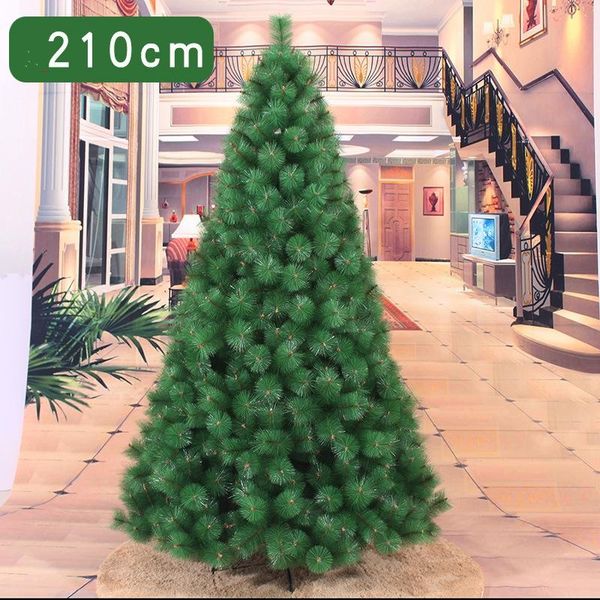 

christmas decorations 210cm tree green pine artificial merry for home