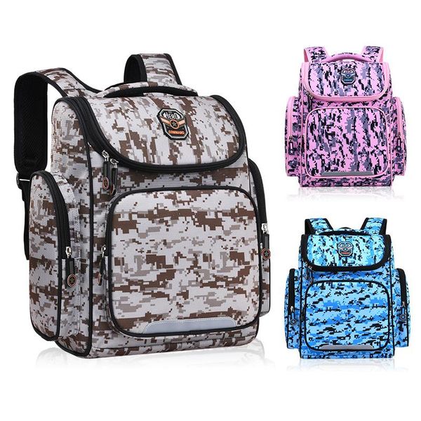 

kids backpack waterproof children school bags girls boys primary backpacks camouflage schoolbag mochila infantil
