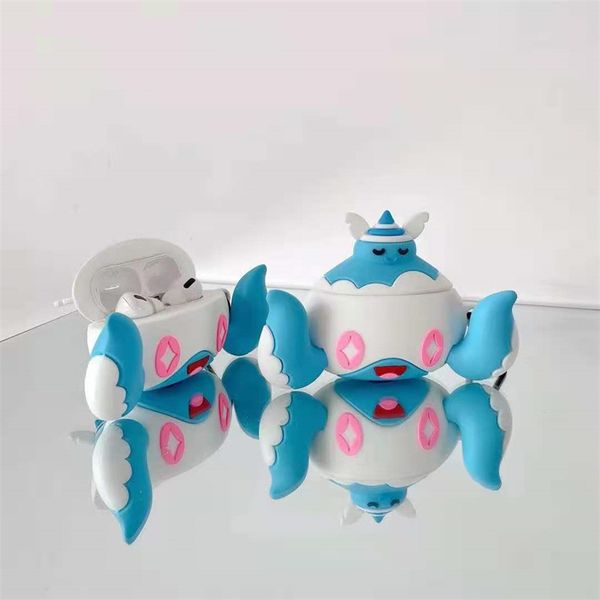 

for airpods pro cases 3d cartoon cute york angels soft silicone earphone case for apple air pods 1 2 3 wireless headphone cover bags