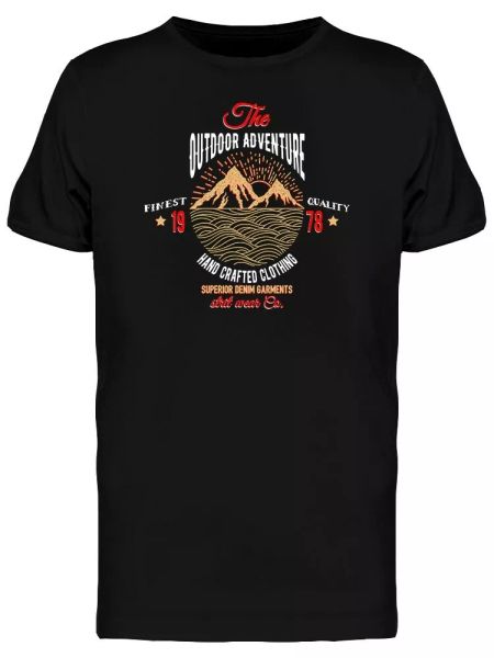 

The Outdoor Adventure Tee Men's -Image by Shutterstock, White;black