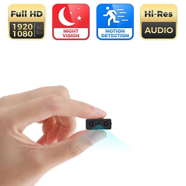 

smallest 1080p full hd mini camera small sport dv with infrared night vision motion detection support smart home surveillance cameras