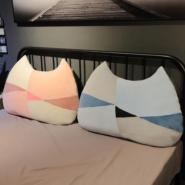 

cushion/decorative pillow thicken comfortable chair cushion pink blue back soft lumbar support home decora birthday gifts washable