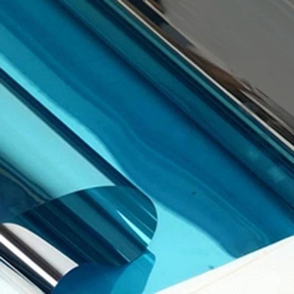 

window stickers 50*100cm mirror film self-adhesive reflective privacy glass tint heat control solar us stock
