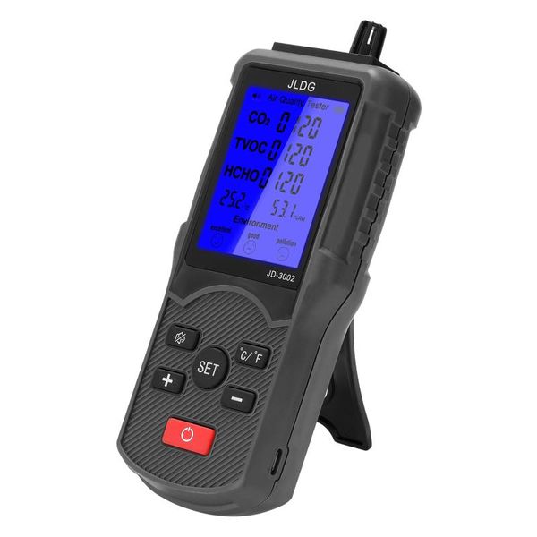 

gas analyzers multifunctional air quality tester co2 tvoc meter temperature humidity measuring device
