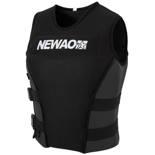 

neoprene safety life vest professional men and women swimming rescue rafting fishing kayaking jacket & buoy
