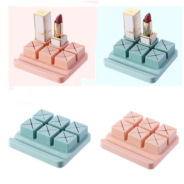 

chocolate lipstick box storage compartment cosmetic makeup organizer deskvanity tra boxes & bins