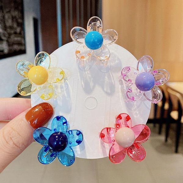 

hair accessories transparent girl accesories bows barrettes clip, 3.0cm acrylic clip for children, Slivery;white
