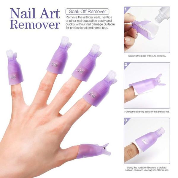 

nail art kits remover kit towel grinding rubbing strip plane