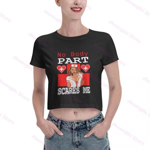 

women's t-shirt i am a devoted short crop for women, White