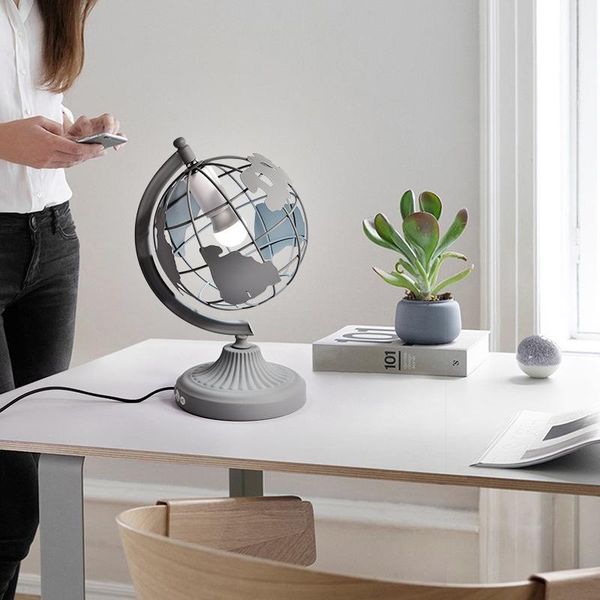 

table lamps nordic desk lamp creative personality macaron bedroom bedside students reading decorative globe children e27