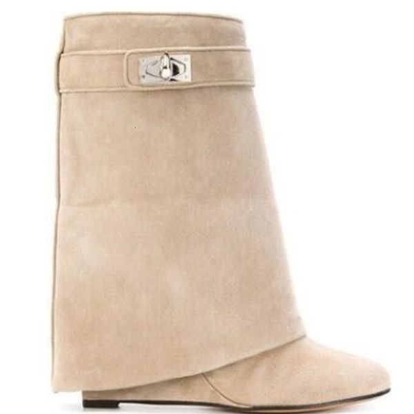 

boot warm fashion all kinds genuine mid-calf finger female foot zip shoes big size boots, Black