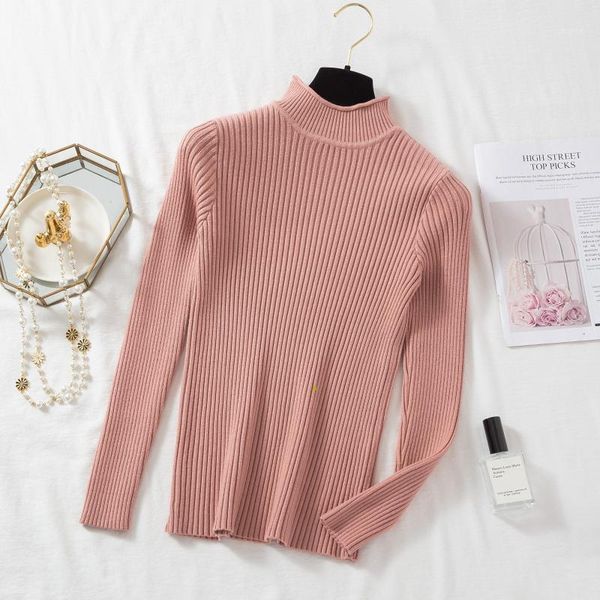 

women's sweaters 2021 autumn winter soild long sleeve women pullover slim basic black warm sweaterer knitwear pullovers, White;black