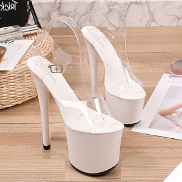 

high heels women's shoes shallow mouth lazy buckle 2021 pointed sandals, Black