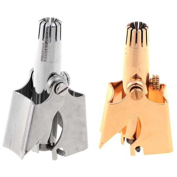 

1pc mini manual nose hair trimmer waterproof ear shaver clipper face care cleaning brushes electric & trimmers