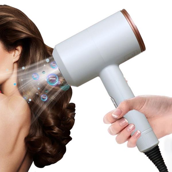 

electric hair brushes 2000w dryer professional strong wind salon &cold negative ionic white hammer