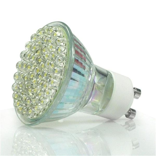 

working light 10 x 3.6w/ 60 gu10 led smd bulbs day/warm white high power