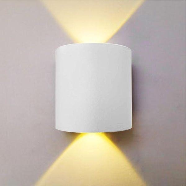

wall lamp y1ud nordic modern stair aisle waterproof led aluminum outdoor up down lights for home decoration simple