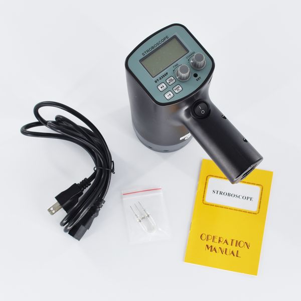 

portable stroboscope dt-2350pa non-contact measure rotative velocity observe the movement tracks 50-12000 fpm