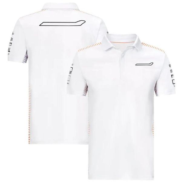 

2021 new f1 formula one racing polo suit f1 short sleeve same style customization
