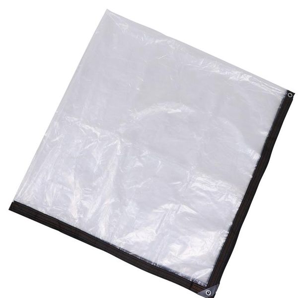 

shade waterproof transparent tarp clear cover protective tarpaulin