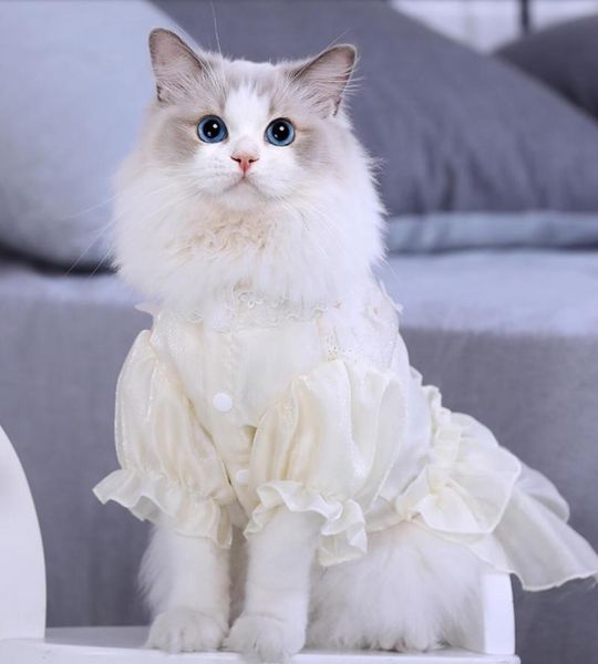 

pet clothes wedding dog dress for dogs skirt summer princess dresses skirts york chihuahau cat costumes