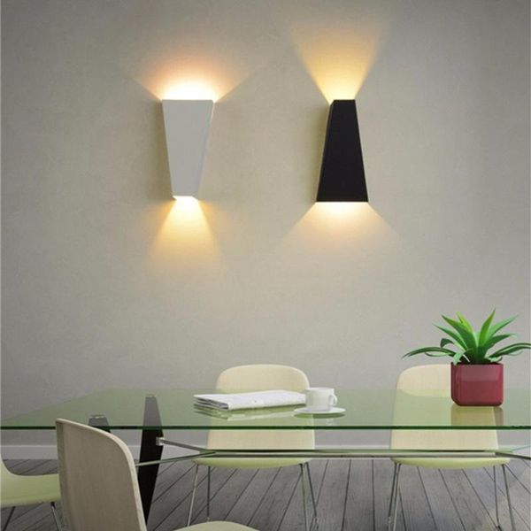 

wall lamp indoor light dual head cob 6w led sconce living room bedroom corridor bedside stair aisle modern home decoration lamps