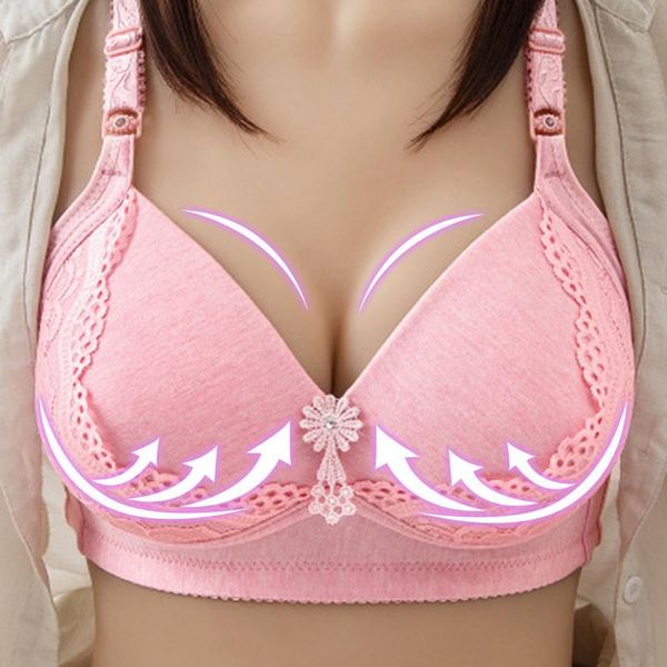 

women large size bralette thin wire seamless lace bras comfort underwear push up lingerie ladies intimates bra yoga outfit