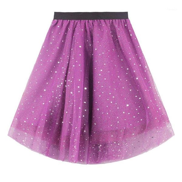 

skirts summer for girls star tutu skirt pleated mesh kids party fashion teenage clothes 6 8 10 12 14 year, Blue