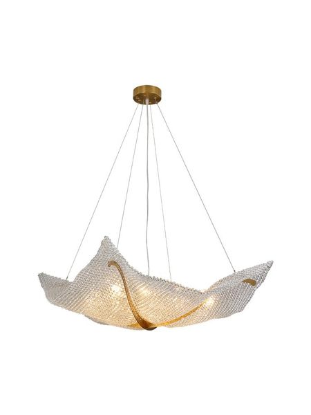 

pendant lamps creative postmodern crystal chandelier simple personality art light luxury living room dining bedroom lamp