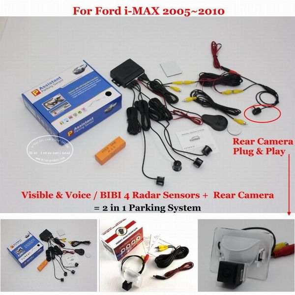 

car rear view cameras& parking sensors for i-max imax i max 2005~2010 sensor reverse rearview back up camera system