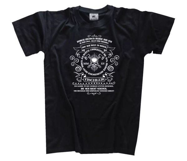 

through my profession, i am able-joiner t-shirt s-xxxl, White;black