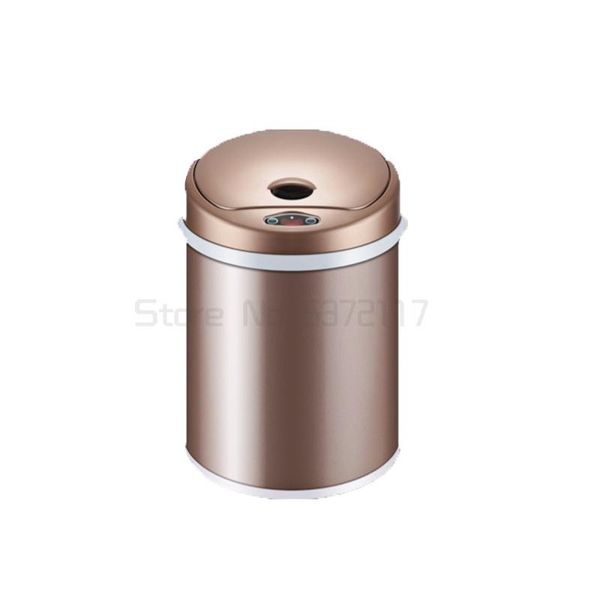 

waste bins 3 liter auto open close trash can sensor bin touchless dustbin stainless steel with inner bucket