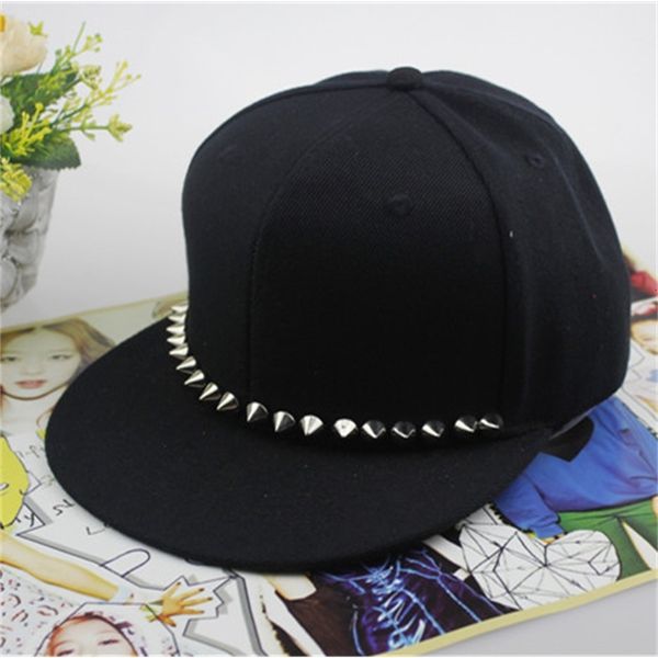 

caps fashion cap h361 yiwu willow nail men's and women's flat brim, Blue;gray