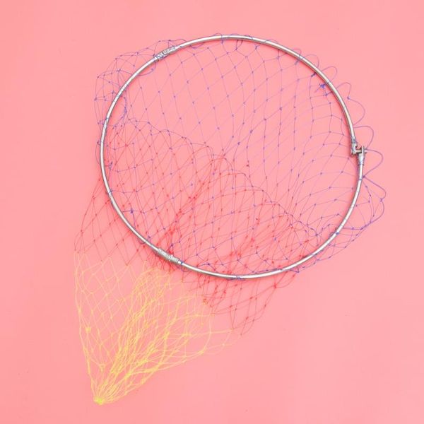 

fishing accessories 1pc stainless steel net special heads foldable tear-resistant salvage portable acces